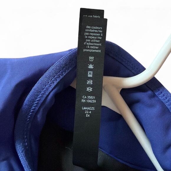 Lululemon Mens XXL Down for It All Vest Blue Goose Down Water Resistant - Picture 9 of 11